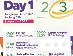 Rangkaian HJK Padang Hari Pertama: Dimulai dari Fun Run Hingga Opening Ceremony