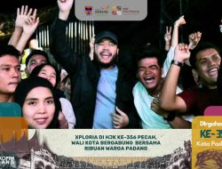Event Xploria di Hari Jadi Kota Padang (HJK) Ke-356 Tahun yang  Berlangsung Meriah