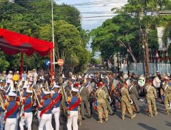 Kirab Bima Suci dan Genderang Seruling Gita Jala Taruna Semarakkan HJK Padang ke-356