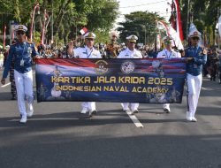 Atraksi Taruna AAL Warnai Perayaan HUT Kota Padang Ke-356, Dukung ASEAN Plus Cadet Sail 2025