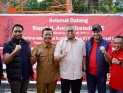 Bupati Jon Firman Pandu Dan Anggota DPR RI Andre Rosiade Resmikan BTS Telkomsel di Nagari Pasilihan dan Nagari Katialo