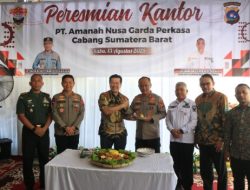 Kapolda Sumbar Resmikan Kantor PT Amanah Nusa Garuda Perkasa di Padang