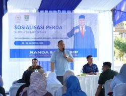 Wakil Ketua DPRD Sumbar Nanda Satria Sosialisasikan Perda Perlindungan Koperasi dan UMKM