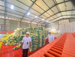 Cek Gudang Bulog, Dirreskrimus Polda Sumbar Pastikan Stok Beras Tercukupi