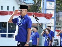 Rasa Nasionalisme,Perumda Air Minum Kota Padang Gelar Upacara Bendera