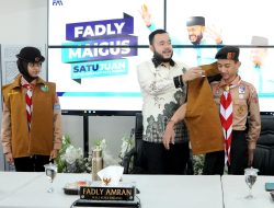 Walikota Fadly Amran Resmi Lepas Kontingen Jambore Pramuka Muslim Dunia 2025