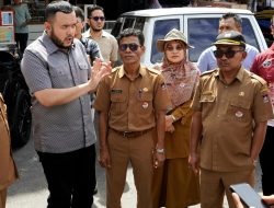 Walikota Fadly Amran Tinjau Pasar Raya Blok A dan Pasar Ulak Karang