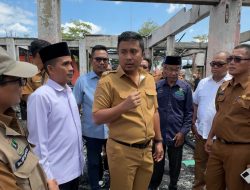 Wagub Vasko Tinjau Lokasi Kondisi Kebakaran di Payakumbuh, Segera Relokasi Para Pedagang
