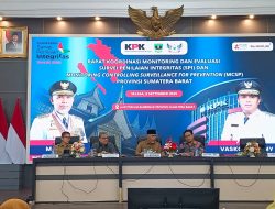 Gubernur Sumbar Buka Rakor SPI dan MCSP, Tekankan Pentingnya Sinergi Cegah Korupsi