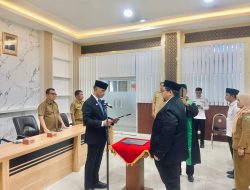 Sekda Medison Lantik Dico Adhya Sebagai Direktur Perumda Solok Nan Indah