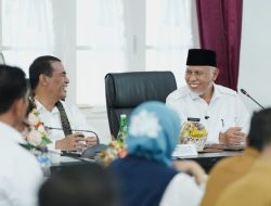 Gubernur Sumbar Minta Dukungan Kementan untuk Ketahanan Pangan dan Hilirisasi Gambir