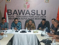 Perkuat Pengelolaan Data, Bawaslu Dan KI Sumbar Kunker Ke Mentawai