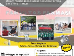 Farmasi Unand Gelar Edukasi Halal dan Pemeriksaan Kesehatan Gratis di CFD Padang