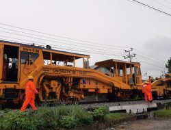 KAI Divre II Sumbar Perketat Mitigasi Musim Hujan, Keselamatan Penumpang Jadi Prioritas