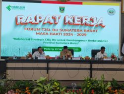 Gubernur Sumbar Buka Rapat Kerja TJSLBU 2024-2029, Dorong Investasi dan Kolaborasi Strategis