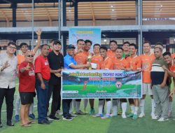 Bank Nagari Raih Juara Satu Trofeo Soccer Jurnalis