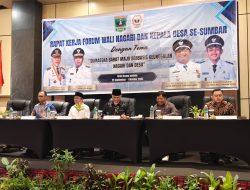 Gubernur Mahyeldi Buka Raker FORWANA Sumbar, Fokus Pemberdayaan Nagari dan Desa
