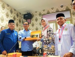 Kepala Kesbangpol Tarmizi Ismail Sambut Kedatangan FKUB Kabupaten Aceh Tamiang di Kota Padang