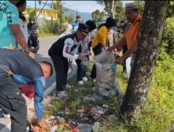 SatpolPP dan damkar Gelar Goro Bersama dalam rangka Kegiatan World Cleandup 25 September 2025