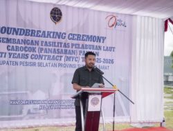 Zigo Rolanda Pastikan Pembangunan Pelabuhan Panasahan – Carocok Senilai Rp88,4 Miliar Tetap Berjalan