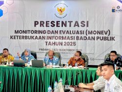 128 Badan Publik Ikuti Tahapan Presentasi Monev Keterbukaan Informasi Publik