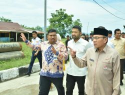 Wakil Walikota Maigus Nasir Dampingi Anggota Komisi V DPR RI Zigo Rolanda Tinjau Progres Pelabuhan Perikanan Bungus