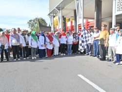 Gubernur Mahyeldi Lepas Peserta Jalan Sehat, Peringatan HUT DPP PPI Sumbar