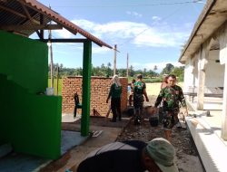 TNI Bangun Lima Titik Air Bersih di Kecamatan Kinali