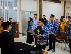Pemkab Solok Gelar Pelantikan dan Pengambilan Sumpah Jabatan Pejabat Administrator