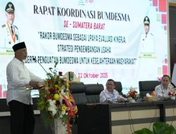 Gubernur Mahyeldi Dorong Penguatan BUMDesma sebagai Penggerak Ekonomi Nagari di Sumbar