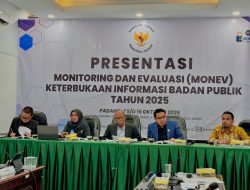 KI Sumbar Tetapkan 3 Besar Badan Publik Hasil Monev, Jumlah Badan Publik Informatif di Sumbar Menigkat