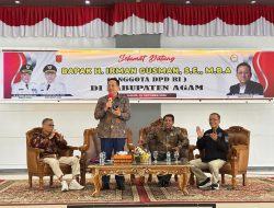 Sosialisasi Empat Pilar di Agam, Irman Gusman Ajak Teguhkan Nilai Kebangsaan dari Nagari