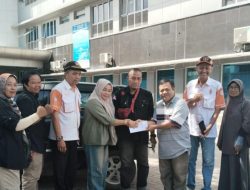 Lembaga Anti Narkotika {LAN) Pasaman Barat Besuk Keluarga Anggota Lagi Sakit