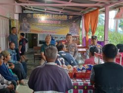 Polres Pasaman Barat Gelar Sosialisasi Tentang Penegakan Hukum Terkait PETI di Kawasan Rimbo Janduang