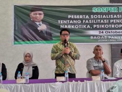 Anggota DPRD Sumbar Bagas Panyusunan Nasution Sosialisasikan Perda Pencegahan Narkoba di Kecamatan Talawi Sawahlunto