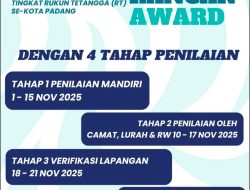 600 RT Lolos ke Tahap Tiga Padang Rancak Award 2025