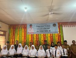 Sekda Medison Serahan Perdana MBG di SMP Negeri 2 Gunung Talang