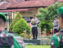 Polres Pasaman Barat Gelar Apel Kesiapan Dalam Rangka Tanggap Darurat Bencana 2025