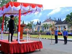 Satpol PP Pasaman Ikut Sukseskan Upacara Hari Kesaktian Pancasila