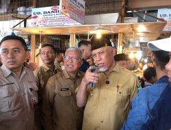 Mendag Apresiasi Stabilitas Harga di Pasar Raya Padang, Gubernur Mahyeldi Pastikan Pasokan Aman Jelang Nataru