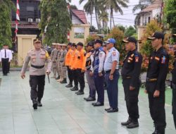 Polres Pasaman Barat Laksanakan Apel Gelar Pasukan Operasi Zebra Singgalang 2025
