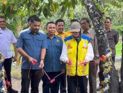 Zigo Rolanda Resmikan PAMSIMAS Sungai Lasi, 80 Rumah Kini Dapat Air Bersih