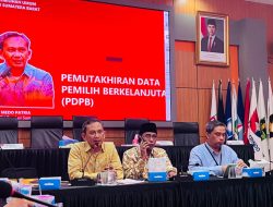 KPU Sumbar Bahas Pemutakhiran Data Pemilih Berkelanjutan di Rakor Semester II 2025