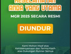 Duka Ranah Minang, Duka Kita Semua Minang Geopark Run 2025 Resmi Diundur