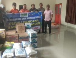 PT. Perkebunan Anak Nagari Pasaman (PANP) Salurkan Bantuan Sembako untuk Korban Banjir dan Longsor