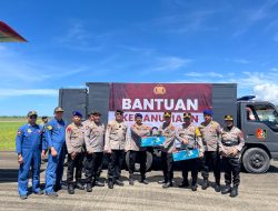 Polda Sumbar Terima Bantuan Logistik dari Mabes Polri untuk Percepatan Penanganan Bencana