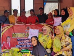 Depinas SOKSI Peduli Salurkan Seragam Sekolah untuk Anak-Anak Terdampak Banjir dan Longsor di Kota Padang