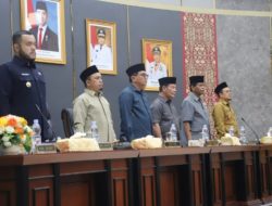 DPRD Padang Gelar Rapat Paripurna Penyampaian Propemperda Tahun 2026