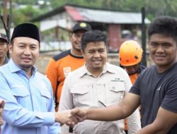 Aksi Cepat Rahmat Saleh Berikan Bantuan Pangan untuk Bencana Sumbar