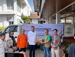 Walikota Fadly Amran Teriman Bantuan PT Pegadaian Area untuk Korban Bencana Padang